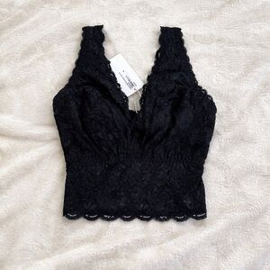 Cosabella Size P Never Say Never Curvy Plungie Longline Bralette - NEVER1382